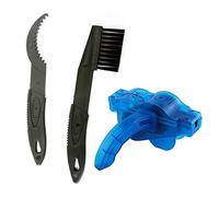 Carkio - Juego de Herramientas de Limpieza de Cadena para Bicicleta, 3 Unidades por Juego.