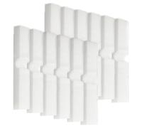 Carkio Pack de 12 almohadillas de filtro de espuma para acuario, compatibles con filtros Fx4, Fx5, Fx6