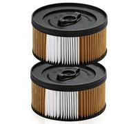Carkio Pack de 2 filtros redondos para Kärcher WD 5.400 / WD 5.470 / WD 5.600 MP y WD 5.800, filtro de reemplazo al vacío para Kärcher 6.414-960.0/64149600