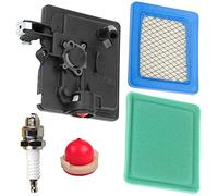 Carkio - Repuesto de Bombilla para Filtro de Aire Plano con Base de imprimación 795259 para cortacésped Briggs & Stratton 792040 691753 496116
