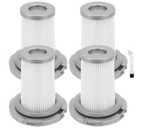 Carkio ZR009005 - Filtro de recambio compatible con filtros de vacío Rowenta X-Force Flex 8.60 RH9611 RH9637 RH9638 RH9639 y X-PERT 6.60 RH68 (4 unidades)