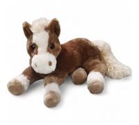 Carl Dick Caballo tumbado marrón, animal de peluche