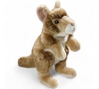 Carl Dick Canguru marrón dorado, animal de peluche