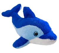 Carl Dick delfín Azul con Ojos de Purpurina, Peluche 44cm 3580
