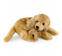 Carl Dick Labrador con bebé de unos 30 cm peluche, peluche, peluche 3618