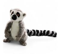 Carl Dick Peluche Catta, Lémur de Cola anillada Sentado 21cm, 33cm con Cola 2673
