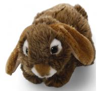 Carl Dick Liebre sentada marrón, animal de peluche