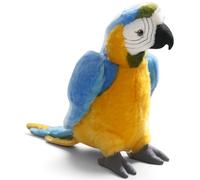 Carl Dick Loro azul-amarillo Pájaro, animal de peluche