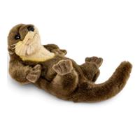Carl Dick Peluche Nutria acostada Felpa, 22cm, 32cm con Cola 1821001