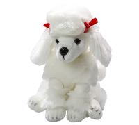 Carl Dick Peluche Caniche Blanco Sentado Felpa, 28cm 3501