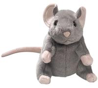 Carl Dick Peluche Ratón Gris de Peluche, 15cm 3326001