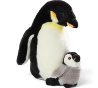 Carl Dick Peluche Pingüino con bebé Felpa, 32cm 1725