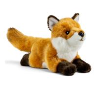 Carl Dick Zorro acostado, animal de peluche