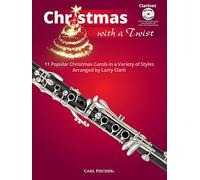 Carl Fischer Christmas With A Twist Book with CD - Clarinet