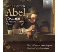 Carl Friedrich Carl Friedrich Abel: 6 Sonatas for Viola (CD) (Importación USA)
