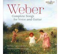 Carl Maria von We Weber: Complete Songs for Voice and Gui (CD) (Importación USA)