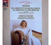 Carl Maria von Weber - Sabine Meyer , Staatskapelle Dresden , Herbert Blomstedt - Klarinettenkonzerte / Clarinet Concertos Concertino - Emi - 13 729 9