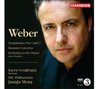 Carl Maria von Weber: Symphonies Nos. 1 and 2/Bassoon Co (CD) (Importación USA)