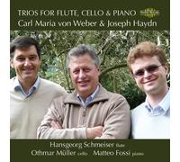 Carl Maria von Weber Trios for Flute, Cello & Piano (CD) Album (Importación USA)
