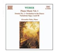 Carl Maria von Weber Weber: Piano Music - Volume 1 (CD) Album (Importación USA)