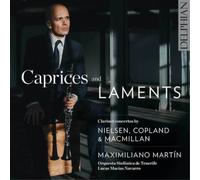 Carl Nielsen Caprices and Laments: Clarinet Concertos By Nielsen, Copland.. (CD)
