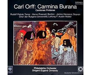 Carl Orff - The Philadelphia Orchestra / Eugene Ormandy - Carmina Burana / Cantiones Profanae - CBS - J 208/0, Deutscher Schallplattenclub - J 208/0