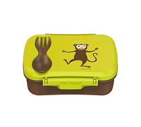 Carl Oscar Nice Box Kids - La caja para el almuerzo Bento Box, con su placa de hielo mantendrá el almuerzo fresco por más horas. 17 cm x 12.5 cm x 6.3 cm; en color lima.