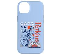 Carl Perkins Dance Album Retrato Retro Arte Lineal Carcasa para iPhone 14 Plus