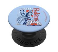 Carl Perkins Dance Album Retrato Retro Arte Lineal PopSockets PopGrip Adhesivo