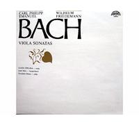 Carl Philip Emanuel - Wilhelm Friedmann - Karel Spelina - Josef Hala - Frantisek Slama - Bach: Viola Sonatas [Disco de vinilo LP record]