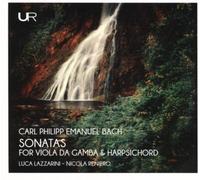 Carl Philipp Em C.P.E. Bach: Sonatas for Viola Da Gamba & (CD) (Importación USA)