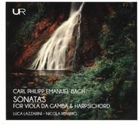Carl Philipp Emanuel Ba C.P.E. Bach: Sonatas for Viola Da Gamba & Harpsicho (CD)