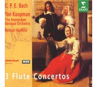 Carl Philipp Emanuel Bach - 3 Concertos pour flûte