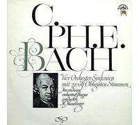 Carl Philipp Emanuel Bach - Ars Rediviva Ensemble , Milan Munclinger - Vier Orchester Sinfonien Mit Zwölf Obligaten Stimmen - Supraphon - 1 10 0576
