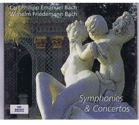 Carl Philipp Emanuel BACH - Wihelm Friedmann BACH - Symphonies & Concertos .