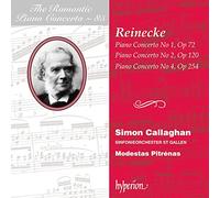 Carl Reinecke : Concertos pour piano. Callaghan, Pitrenas.