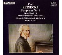 Carl Reinecke: Symphony No. 1; King Manfred Overture, Preludes & Ballet Music - Walter and Rhenish Philharmonic - Marco Polo