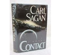 Carl Sagan CONTACT A Novel 1985 Simon & Schuster, NY Early Book Club Edition