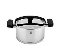 Carl Schmidt Sohn Paderborn 073930 - Olla con función de escurrido (acero inoxidable, diámetro de 20 cm)