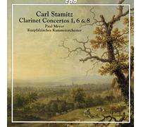 Carl Stamitz : Concertos pour clarinette et orchestre, vol. 2. Meyer.