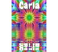 Carla: A personalized composition notebook with the first name, Carla.
