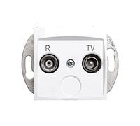 CARLA Conector de antena R-TV final blanco 1752-10 elektro-plast nasielsk 5901752635111