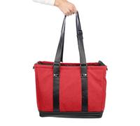 CARLETT - Carlett Bolsa de Compra Cube S | Bolsa Intercambiable para Carro de Mascotas Cube P | Gran Capacidad de 56L Extensible a 75L | Cesta Extraíble con Asas Ajustables | Ruby
