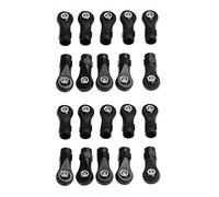 Carlgelrag 20 Unids Plástico Varilla Extremo Enlace Bola de Conexión Cabezal para Axial Scx10 II 90046 Trx4, C