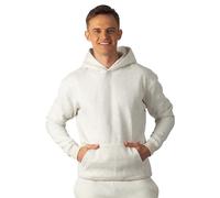 Carlheim Men's Hoodie Hudson Lounge, Marl White, X-Large