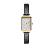 Carlheim Mila Petite Square 2620 - Reloj para Mujer, Color Blanco, Dorado, Clásico