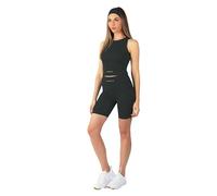 Carlheim Pantalones Cortos Serenita Active Collection para Mujer, 8", carbón, Talla M