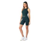 Carlheim Pantalones Cortos Serenita Active Collection para Mujer, 8 Pulgadas, Azul estatal, Talla M