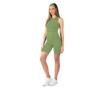 Carlheim Women's Serenita Active Collection Shorts 8", Oliva, X-Large