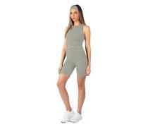 Carlheim Women's Serenita Active Collection Shorts 8", Stone, X-Small